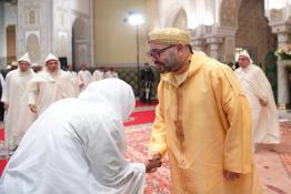 Image du Maroc Professionnelle de  Sa Majesté le Roi Mohammed VI, Amir Al Mouminine, préside à Casablanca la septième causerie religieuse du mois sacré de Ramadan 1439", le 8 Juin 2018. (Photo/ SPPR) via Jalilbounhar.com 